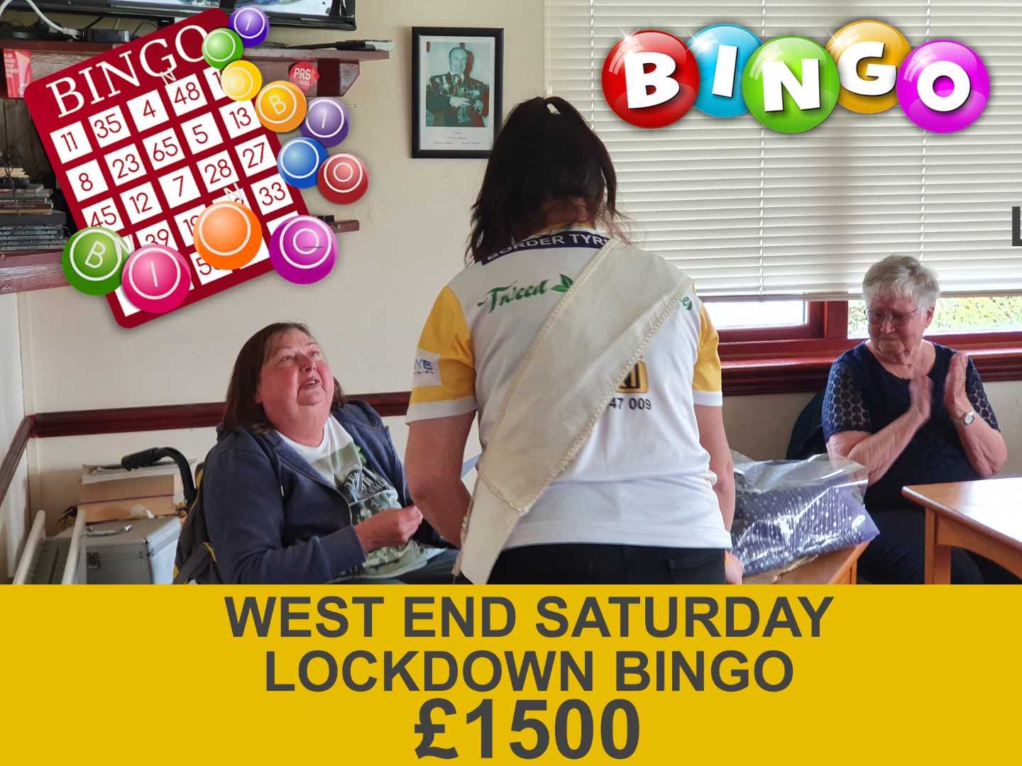 Carol Ditchfield's 'lockdown bingo' rasies £1500 for Berwick Cancer Cars