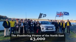 The Plundering Pirates of the North East £3000 Fundraising