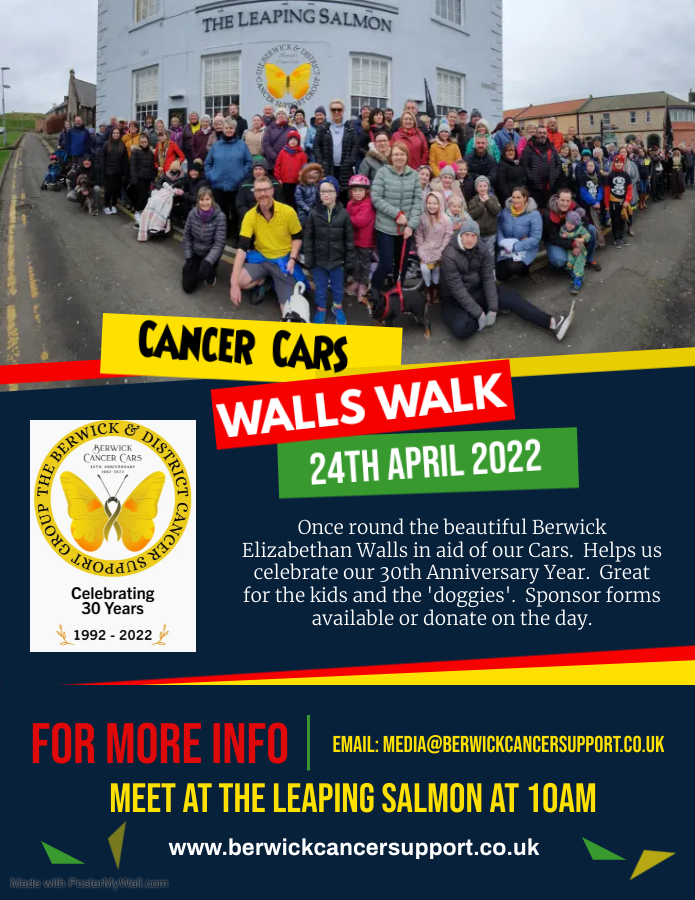 Cancer Cars Walls Walk 2022