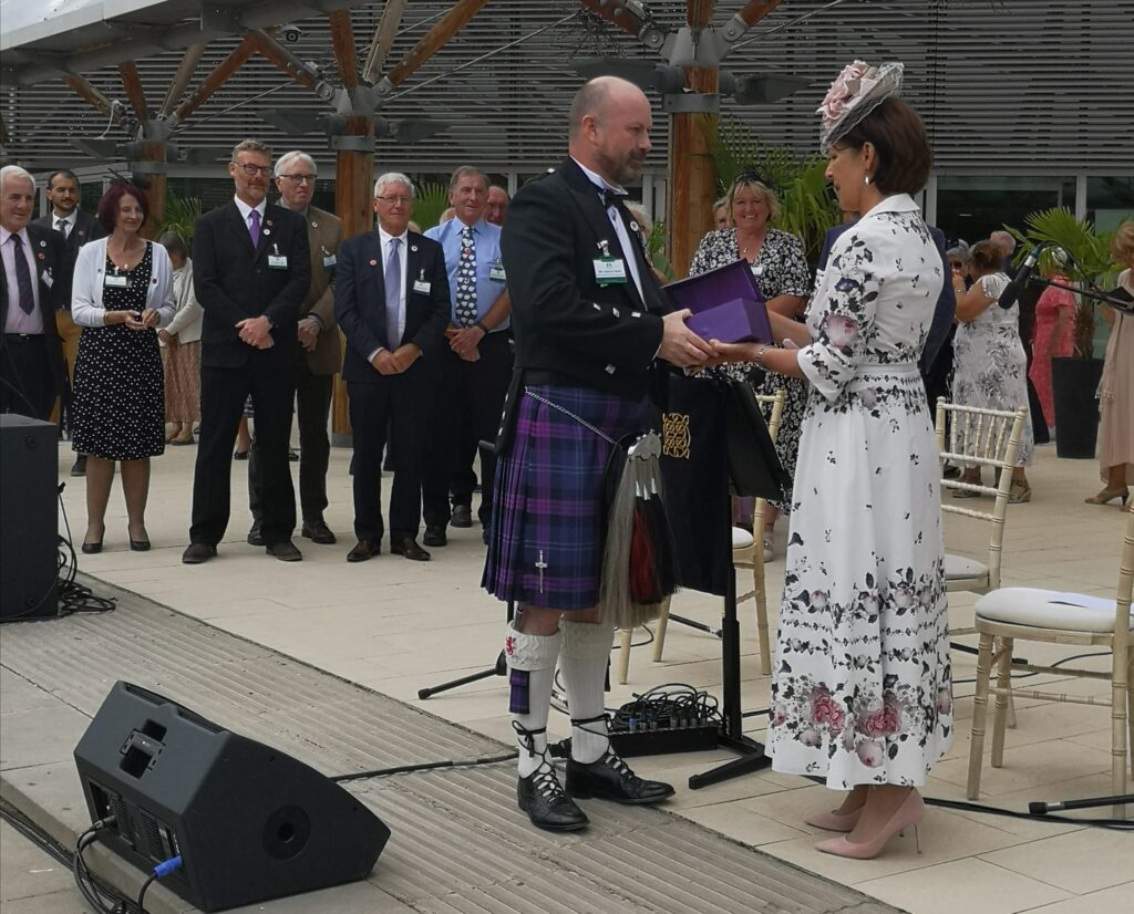 Queens Award for Voluntary Service Award Presentation by the Duchess of Northumberland