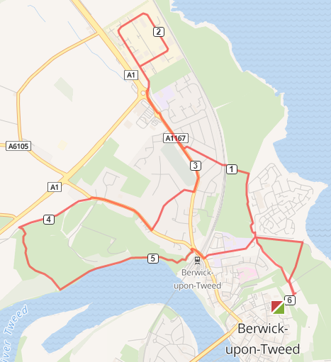 Berwick Cancer Cars Week 5 Mapometer Route