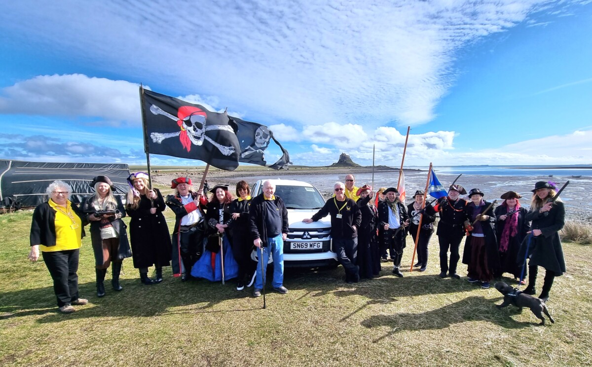 Plundering Pirates of the North East Presentation for their 2022 Fundraising