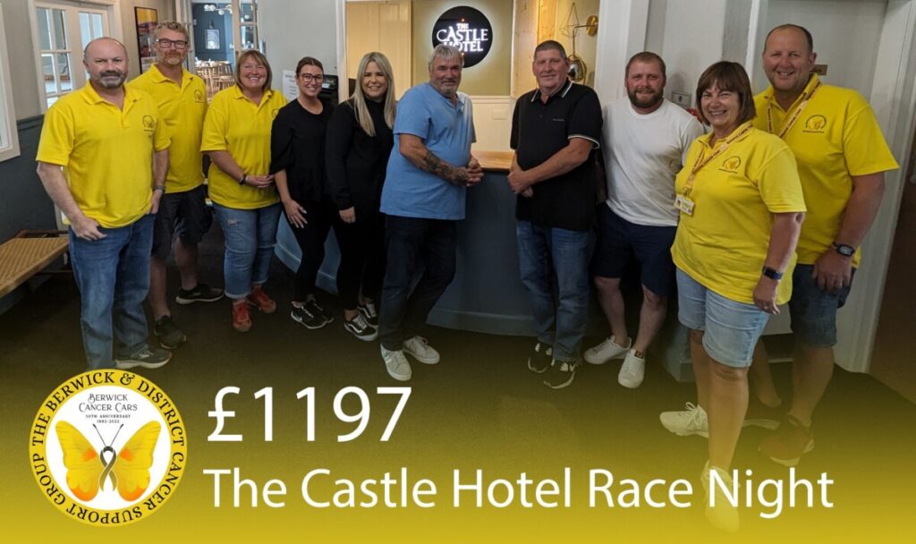 The Castle Hotel Race Night for Berwick Cancer Cars