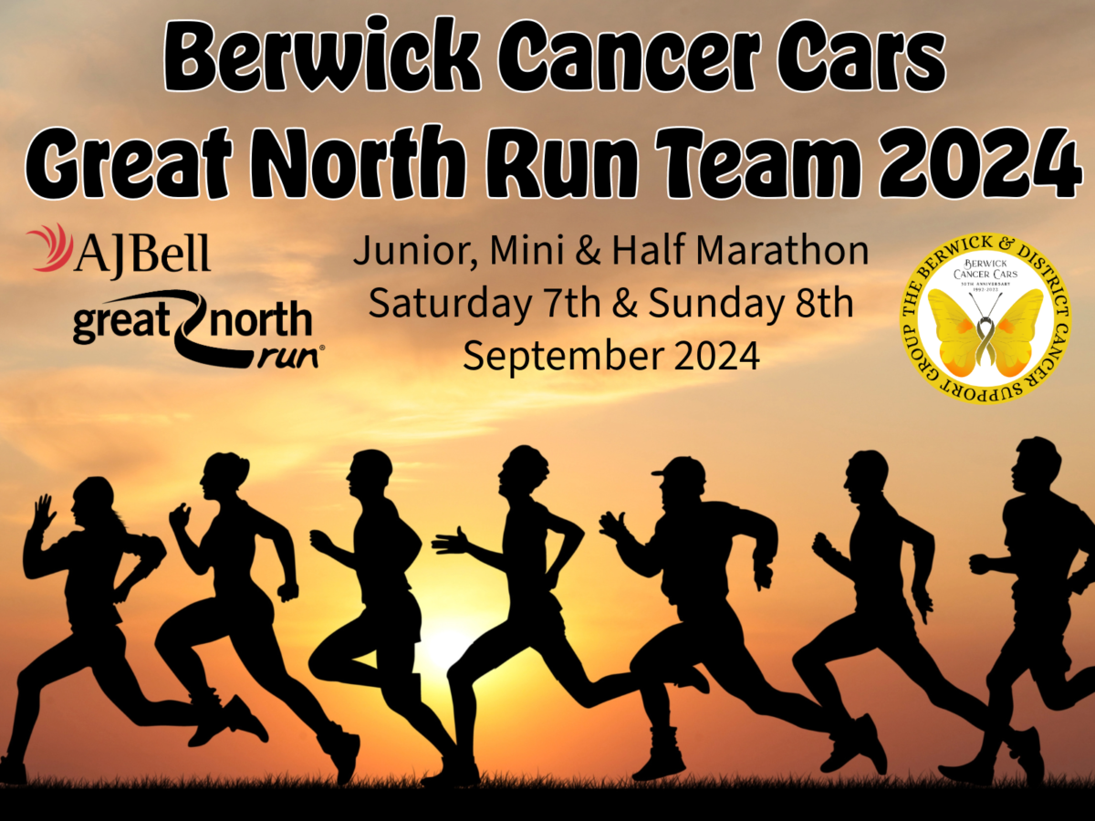 Berwick Cancer Cars Great North Run Team 2024