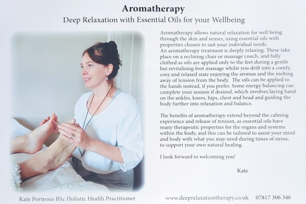 Kate Porteous - Aromatherapy