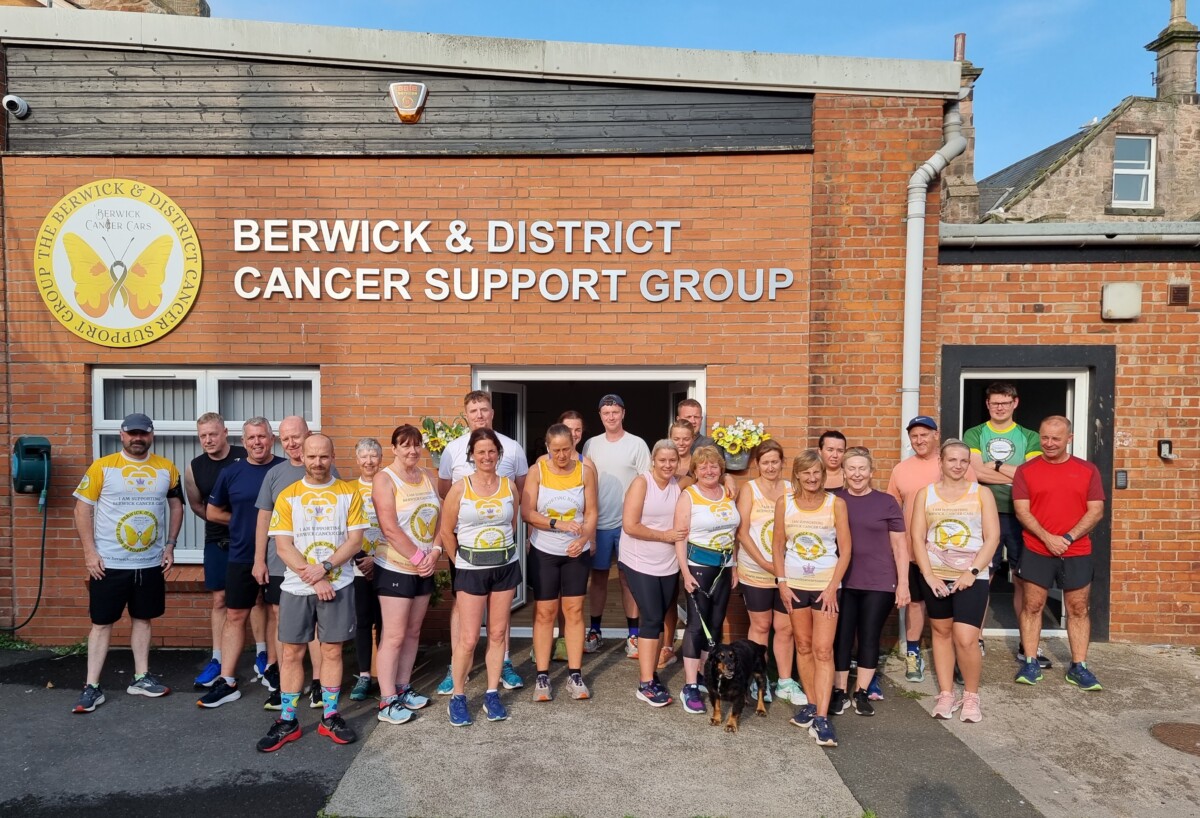 Berwick Cancer Cars Great North Run Team 2024 Week 3