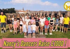 Nancy's Dancers Raise £1000 for Berwick Cancer Cars